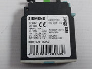 Siemens 3Rh1921-1Ca01 Front Auxiliary Contact Block 10A 690V