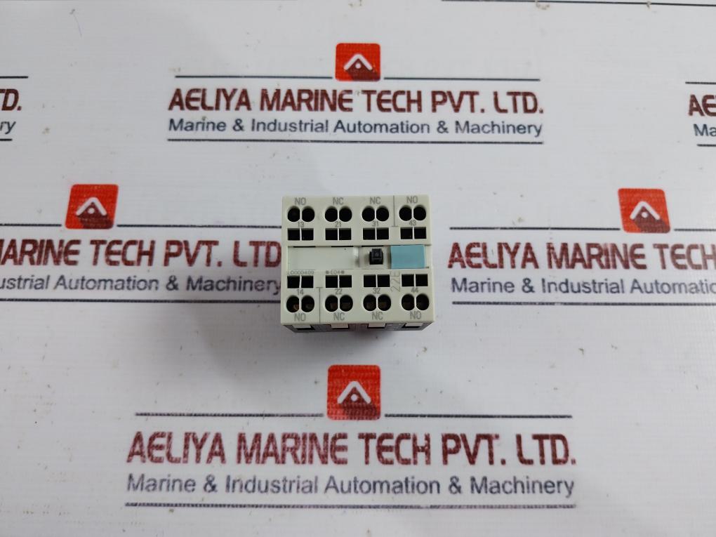 Siemens 3Rh1921-2Ha22 Auxiliary Switch Block 22 2 No+2 Nc 10A 240V Iec Vde0660