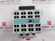 Siemens 3Rt1026-3B..0 Contactor W/ 3Rh1921-2Ha22 Aux Switching Block