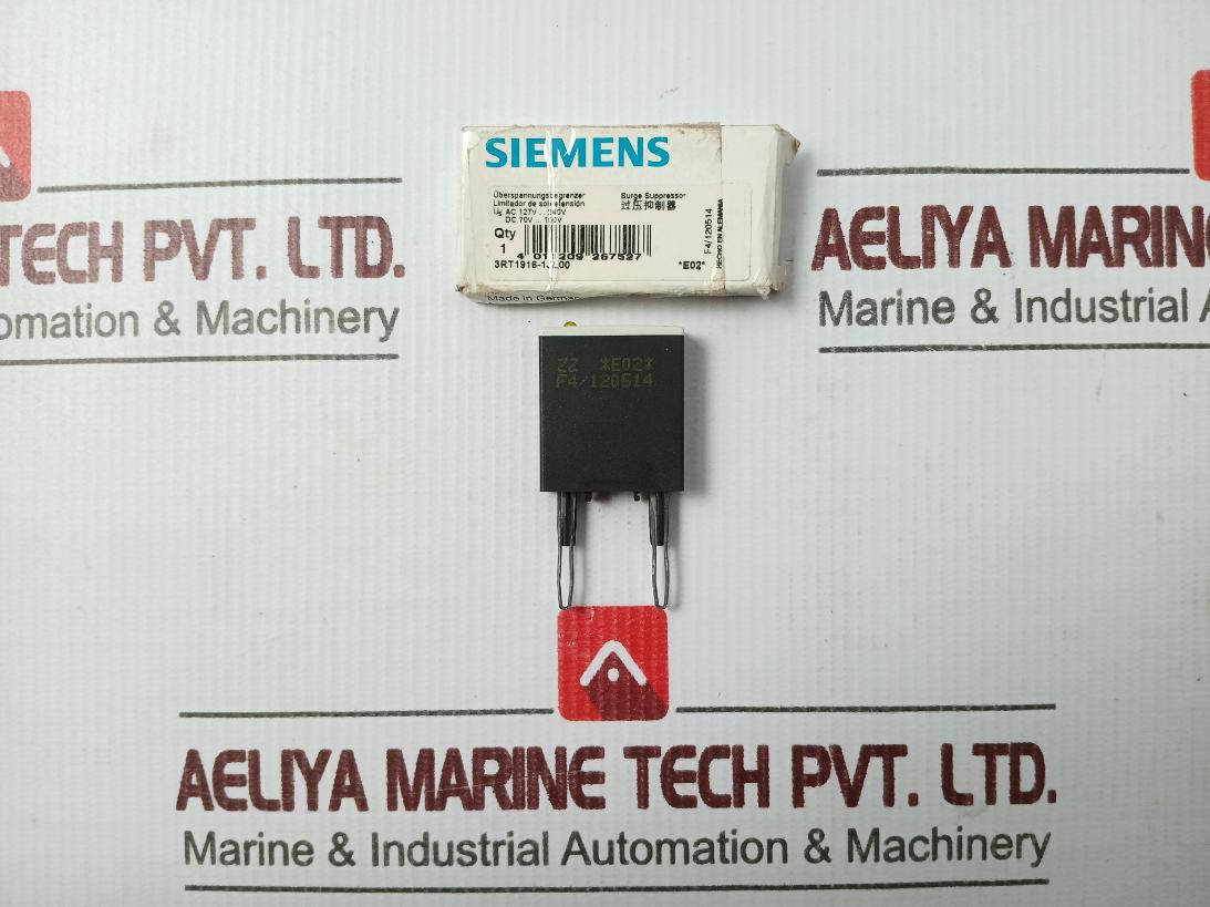 Siemens 3Rt1916-1Jl00 Varistor Surge Suppressor