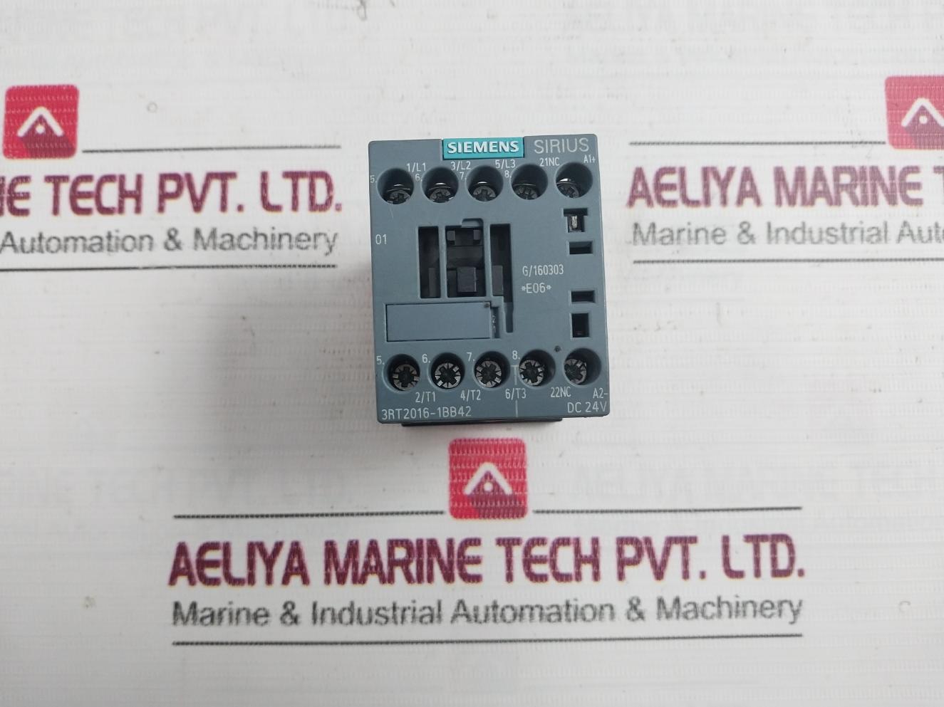 Siemens 3Rt2016-1Bb42 Contactor Iec/En/K 60947-4-1 50/60Hz Gb14048.4/50Hz