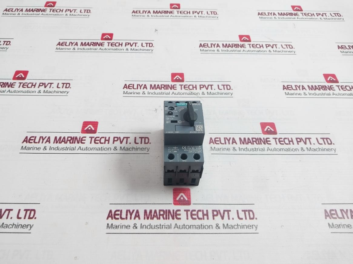 Siemens 3Rv2011-0Ea10 Sirius Circuit Breaker Iec/En/K 60947-4-1/50/60Hz