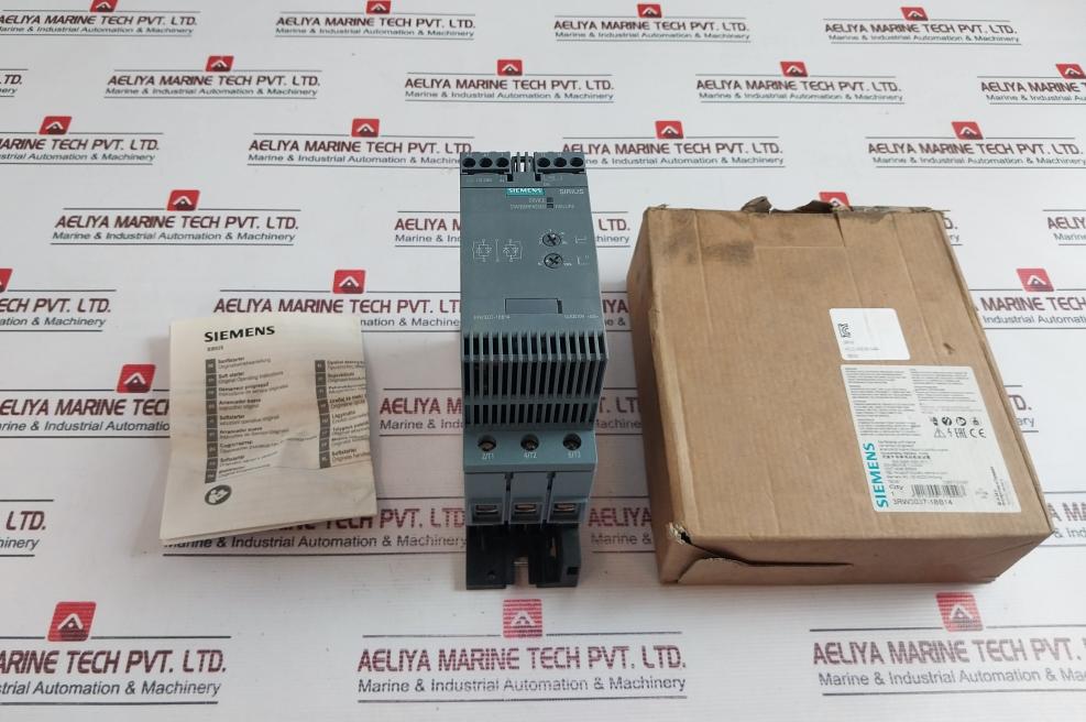 Siemens 3Rw3037-1Bb14 Ac Semiconductor Motor Starter New