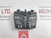 Siemens 3Sb3400-0A Contact Block Kit 6A/230V