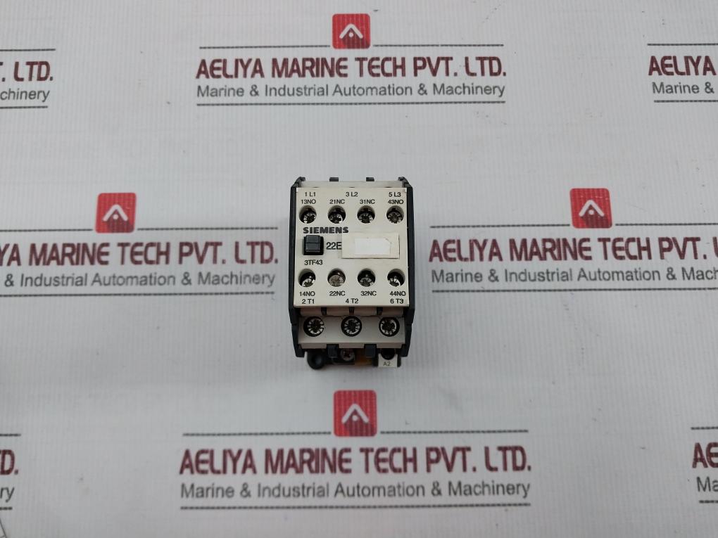 Siemens 3Tf43 22-0X Ac Contactor 110V 50Hz 30A