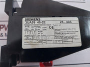 Siemens 3Ua59 40-2E Overload Relay 25-40A 3Zx1012-0Ua51-1Aa1