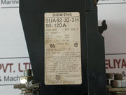 Siemens 3Ua62 00-3H Overload Relay Motor Control Ui 1000V 600V Ac M6-40  
