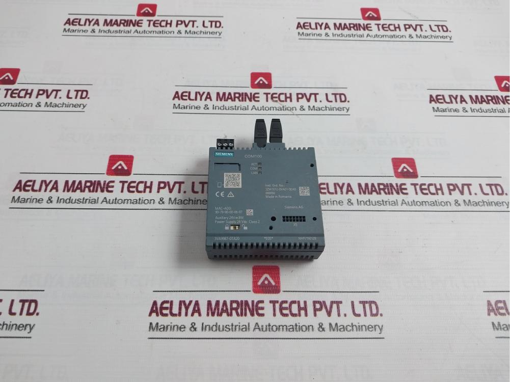 Siemens 3Va9987-0Ta20 Data Concentrator Com100 Accessory 24V 8W