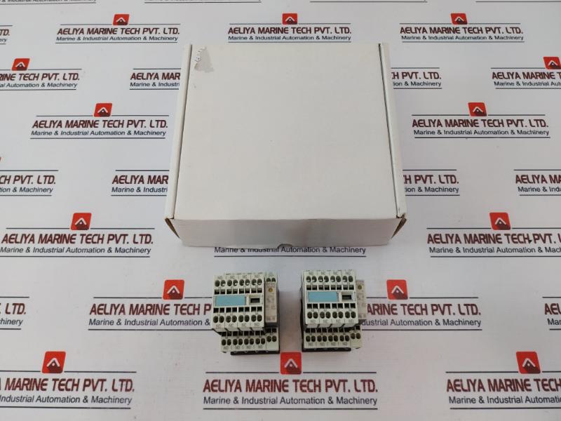 Siemens 3Rh1140-2Bb40 Contactor Relay With Auxiliary Switch Block 3Rh1911-2Ga22