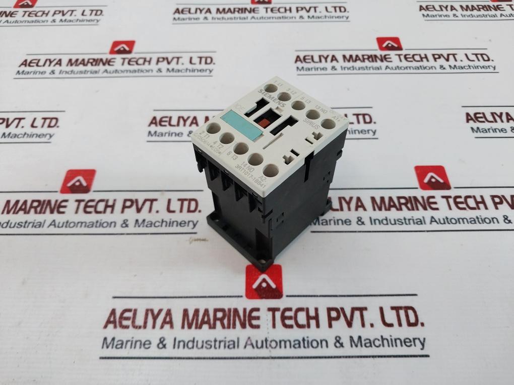 Siemens 3Rt1017-1Bb41 Sirius Contactor 24Vdc