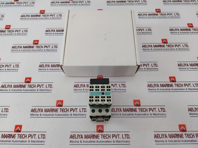 Siemens 3Rt1026-3B..0 Power Contactor W/ 3Rh1921-2Ha22 Auxiliary Switch Block Used