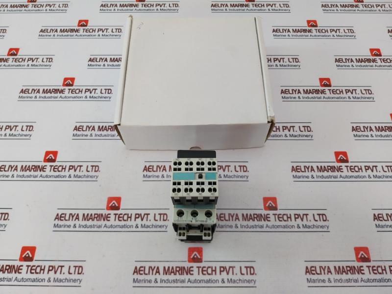 Siemens 3Rt1026-3B..0 Power Contactor W/ 3Rh1921-2Ha22 Auxiliary Switch Block