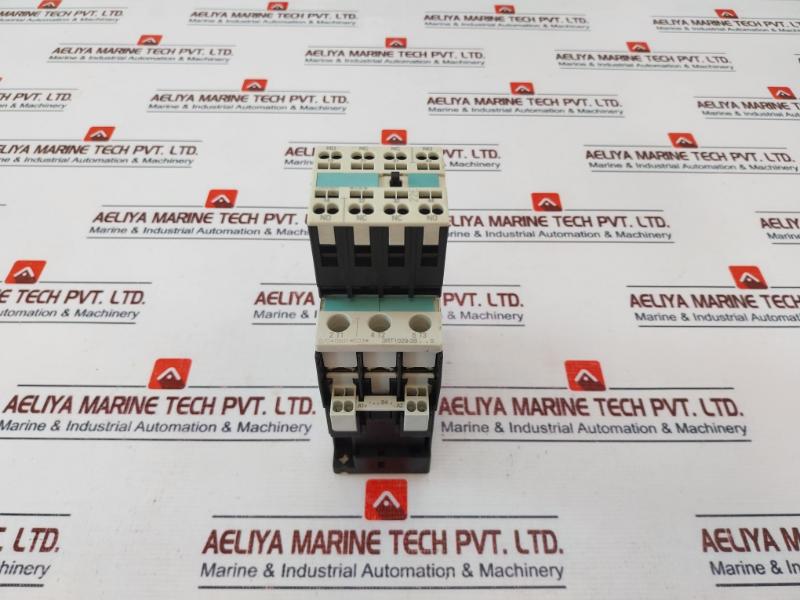 Siemens 3Rt1026-3B..0 Power Contactor W/ Auxiliary Switch Block 3Rh1921-2Ha22