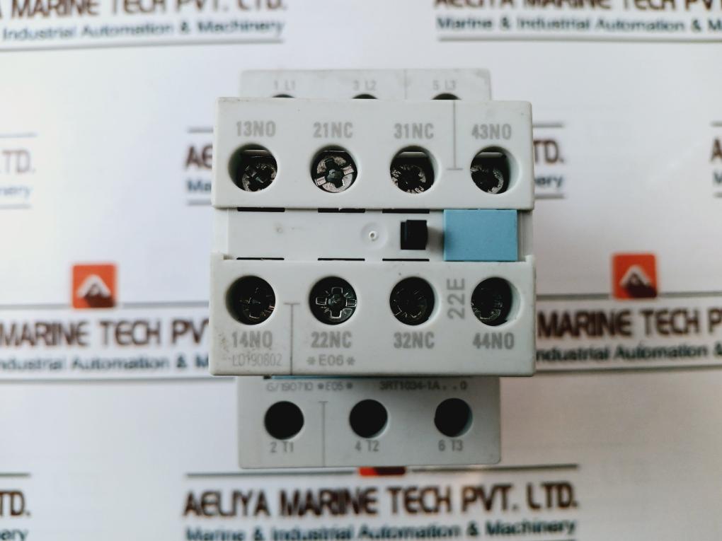 Siemens 3Rt1034-1Al20 Sirius Contactor 50A 50/60Hz