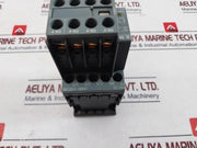 Siemens 3Rt2017-1Bb41 Contactor W/ 3Rh2911-1Fa40 Switch Block, 3Rt2916-1Lm00