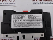 Siemens 3Rv1021-1Ha10 Circuit Breaker 104A W/ 3Rv1901-2A Aux Contact 50/60Hz