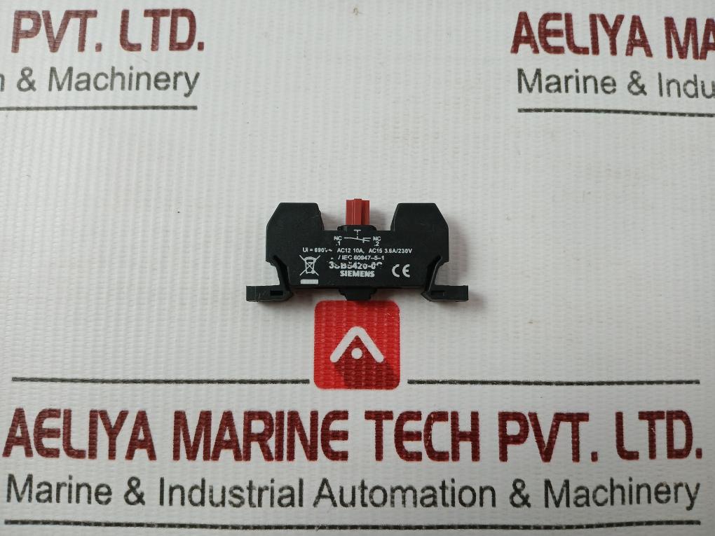 Siemens Contact Block 690v 10a 3sb5420-0c