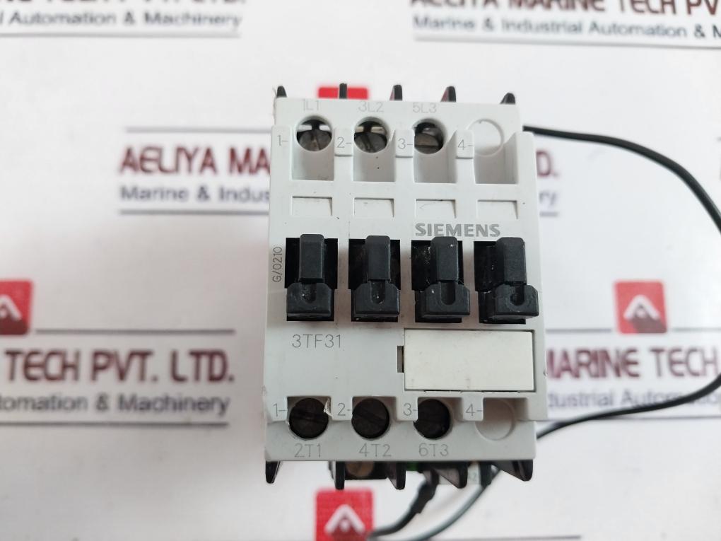 Siemens 3Tf3100-0B Contactor G/0210 20A 600V Ac