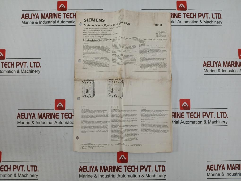 Siemens 3vf3111-2bq41-1ga0