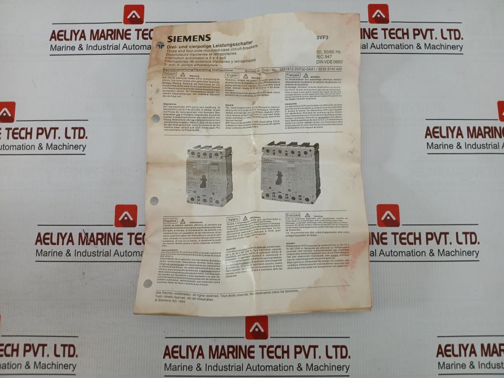 Siemens 3vf3311-1bx41-0aa0