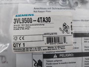 Siemens 3-Pole Molded Case Circuit Breaker Part No.3vl5763-2dc36-0ae1