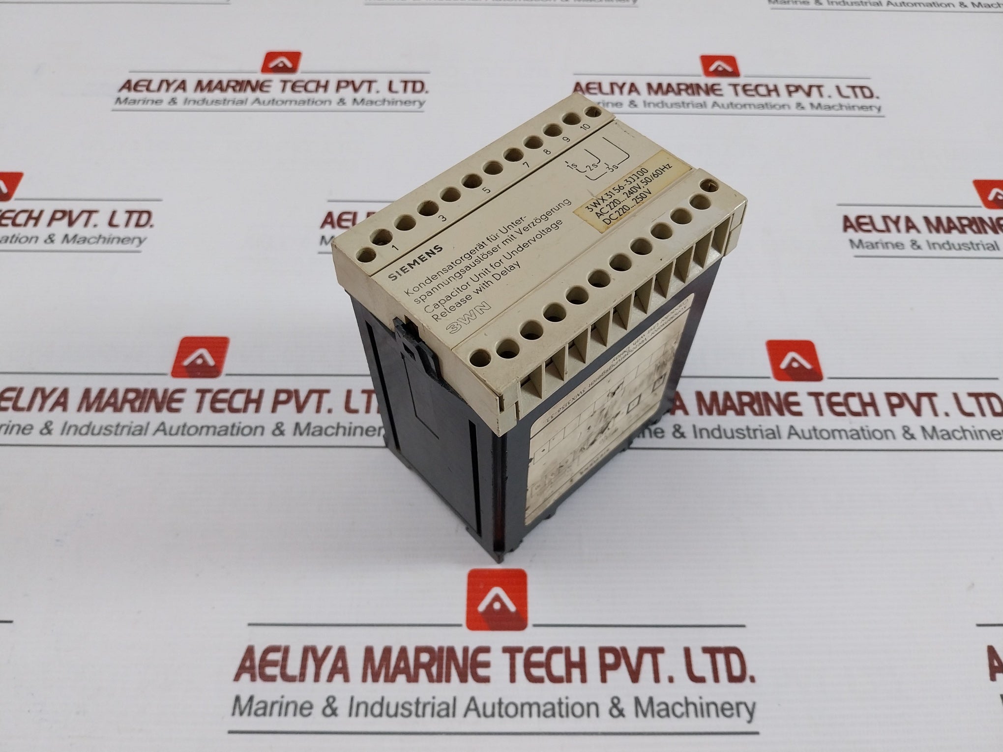 Siemens 3wx3156-3jj00 Circuit Breaker Ac220-240v 50/60hz