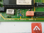 Siemens 4.0943.1006.2 Sbs Control Printed Circuit Board 8670101012