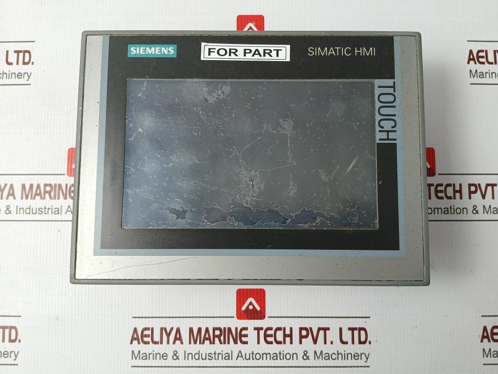 Siemens 6Av2 124-0Gc01-0Ax0 Simatic Hmi Touch Screen (Not Working)