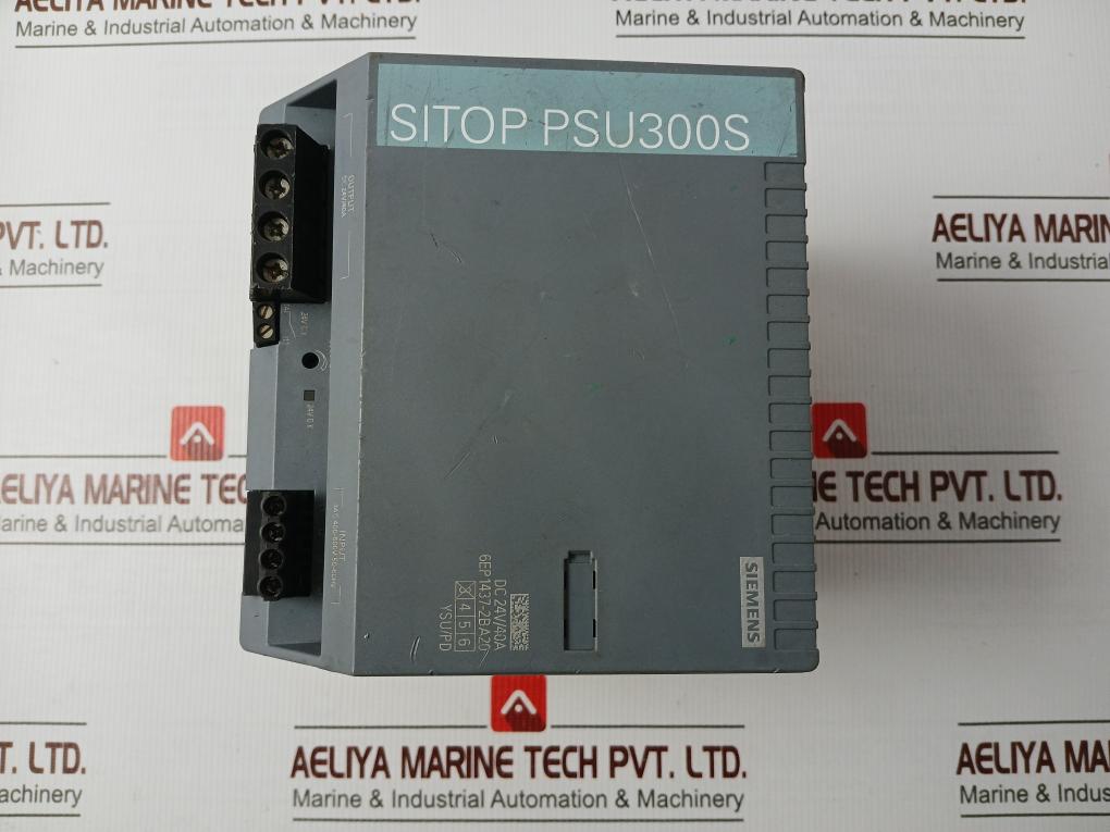 Siemens 6Ep1437-2Ba20 Power Supply 3Ac 400-500V|2,0-1,7A| 50-60Hz