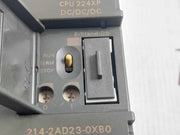 Siemens 6Es7 214-2Ad23-0Xb0 Compact Unit Dc Power Supply 21-28 Vdc