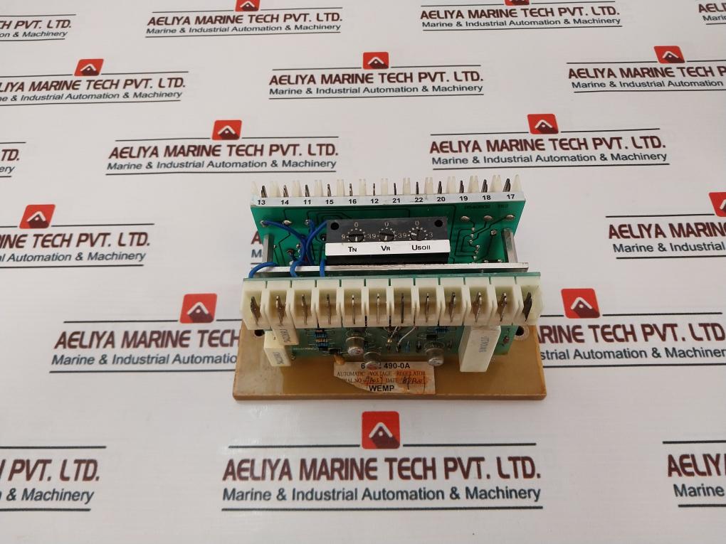 Siemens 6Ga2 490-0A Automatic Voltage Regulator 620 Gm