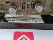 Siemens 6Ga 2490-0A Thyristor Voltage Regulator.