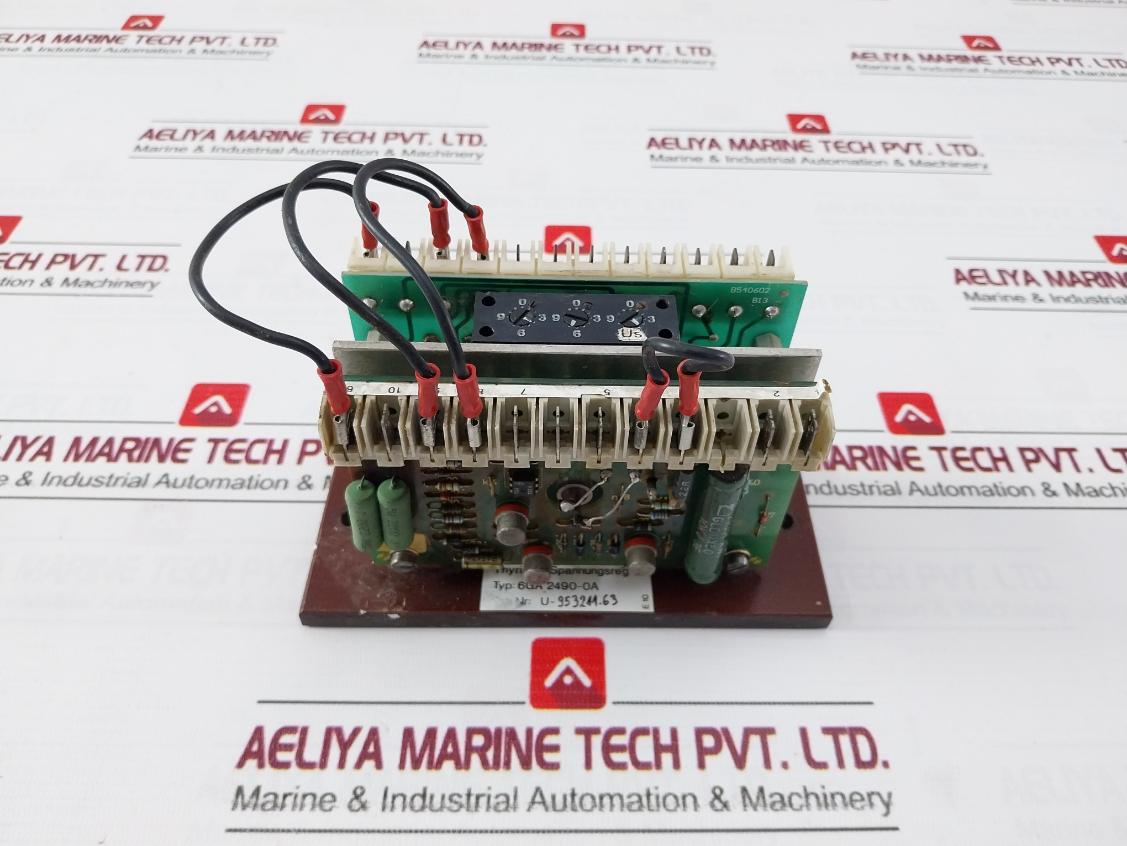 Siemens 6Ga 2490-0A Thyristor Voltage Regulator E 10
