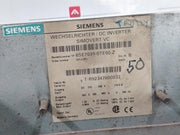 Siemens 6se7031-0te60-Z Simovert Vc Dc Inverter Dc510-650v 110.0a 6sy7000-0ad74