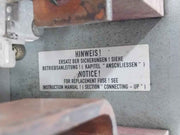 Siemens 6se7031-0te60-Z Simovert Vc Dc Inverter Dc510-650v 110.0a 6sy7000-0ad74