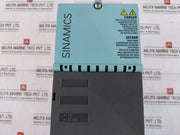 Siemens 6Sl3120-2Te21-8Aa3 Frequency Converter 3Ac 400V 18A/18A