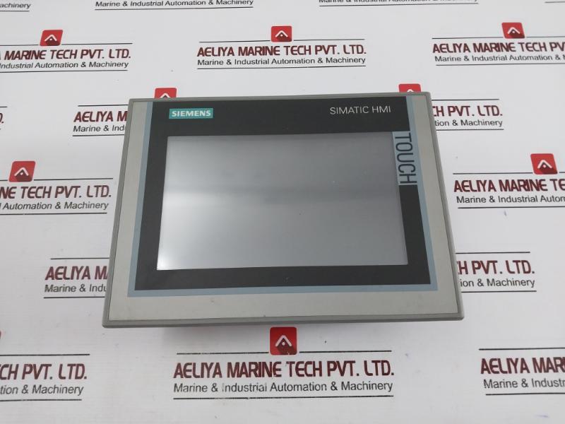 Siemens 6Av2 124-0Gc01-0Ax0 Comfort Panel Dc 24V 0.85A Max (Not Working)