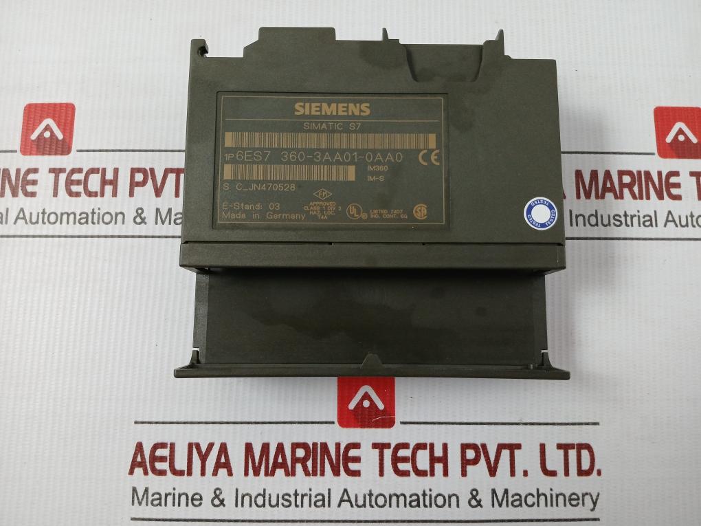Siemens 6es7 360-3aa01-0aa0