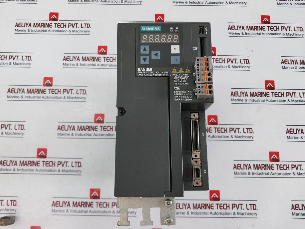 Siemens 6Sl3210-5Fe12-0Ua0 Servo Drive 