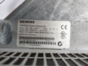 Siemens 6Sl3224-0Be34-5Ua0 Power Module 240 W/ Control Unit 6Sl3244-0Ba20-1Pa0