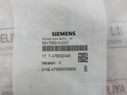 Siemens 6Sy7000-0Ad27 Simovert Master Drives Connector Set