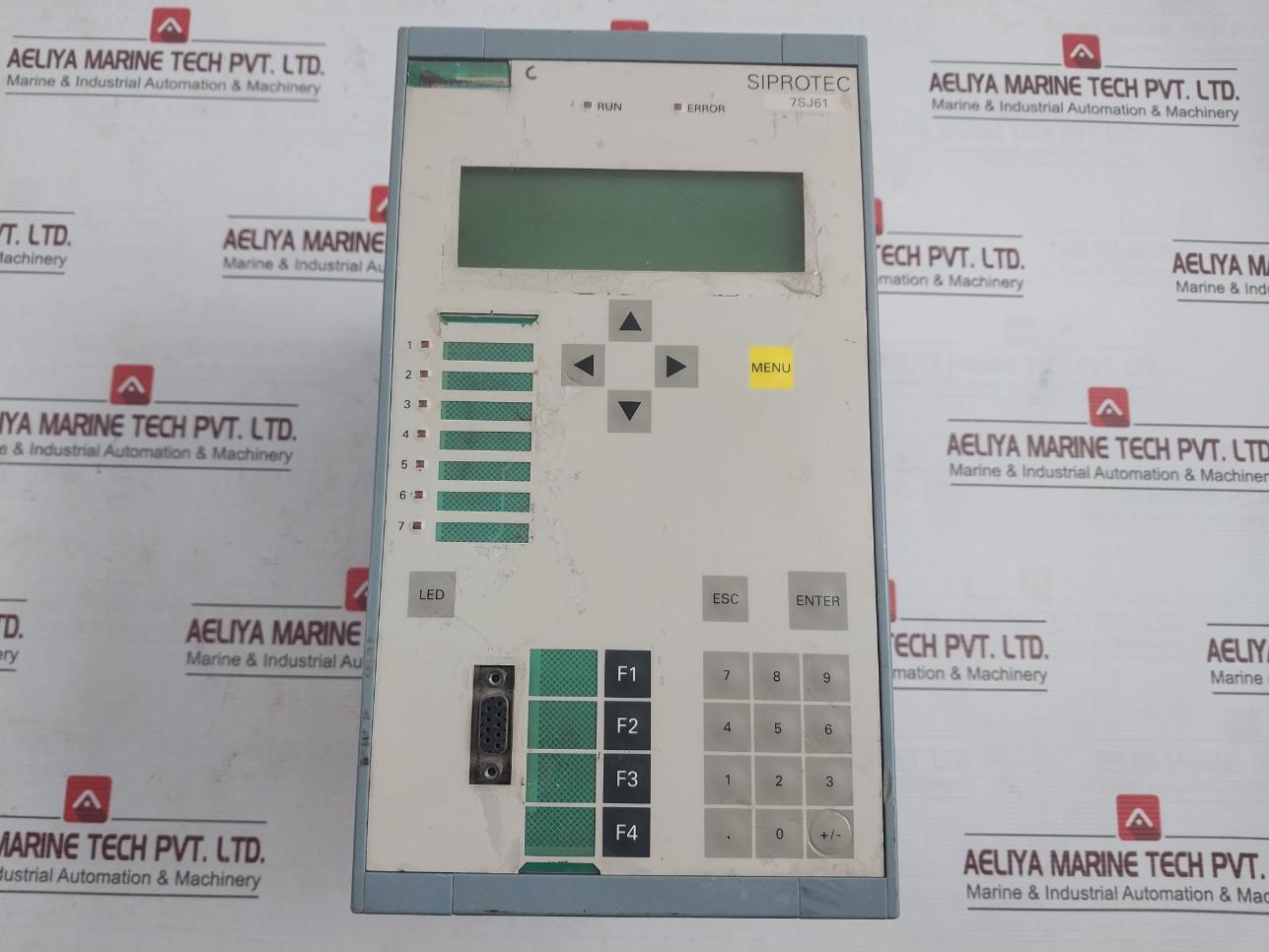 Siemens 7Sj6111-5Eb90-1Fa0/Ff Siprotec Overcurrent Protection And Control Relay