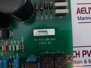 Siemens A1-116-100-505-is08 Power And Interface Board Used