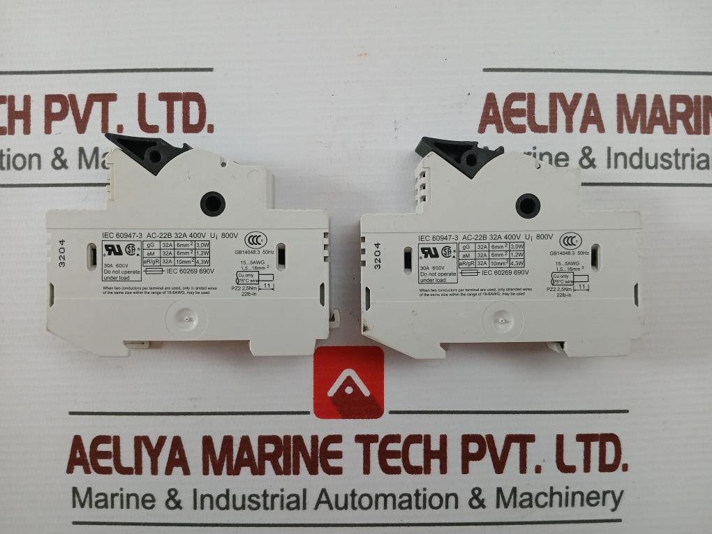 Siemens Ac-32a 440v 3nc1 091 Fuse Holder&nbsp;