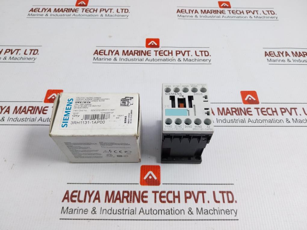 Siemens Auxiliary Contactor 230v 50/60hz 3rh1131-1ap00
