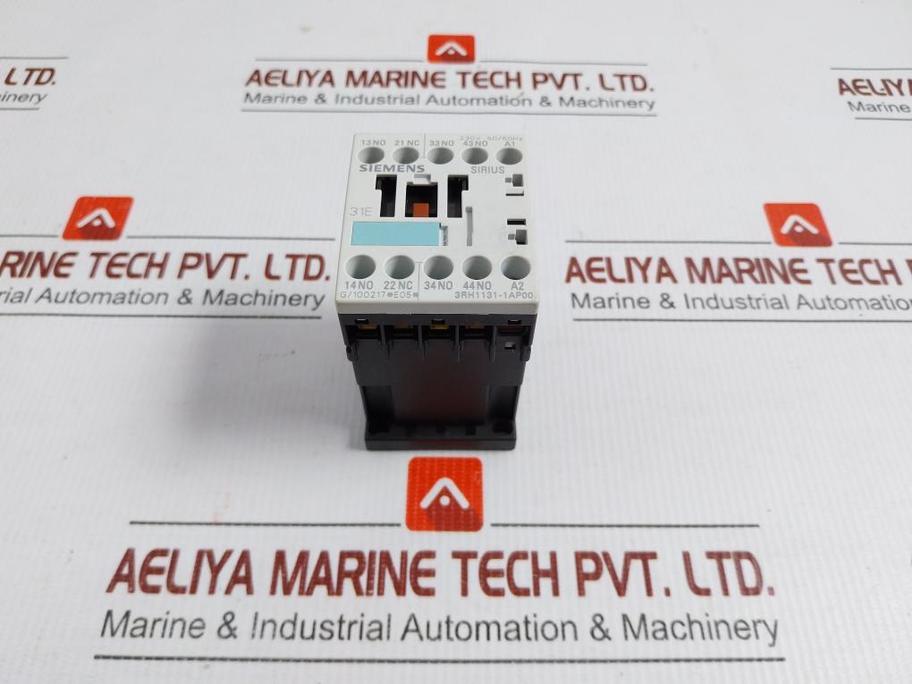 Siemens Auxiliary Contactor 230v 50/60hz 3rh1131-1ap00