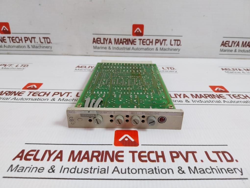 Siemens Control Module Gb11/6fq2211-0ae In Used