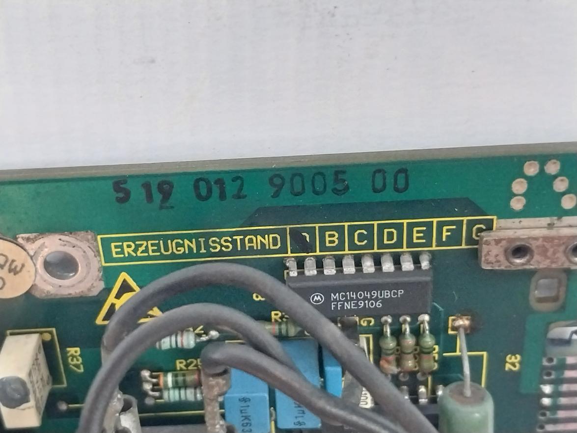 Siemens Ge.519000.0085.01 Power Supply Board X B C D E F G/A