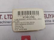 Siemens Gr.00 3Nh4 030 Fuse Holder 160A/~690V New