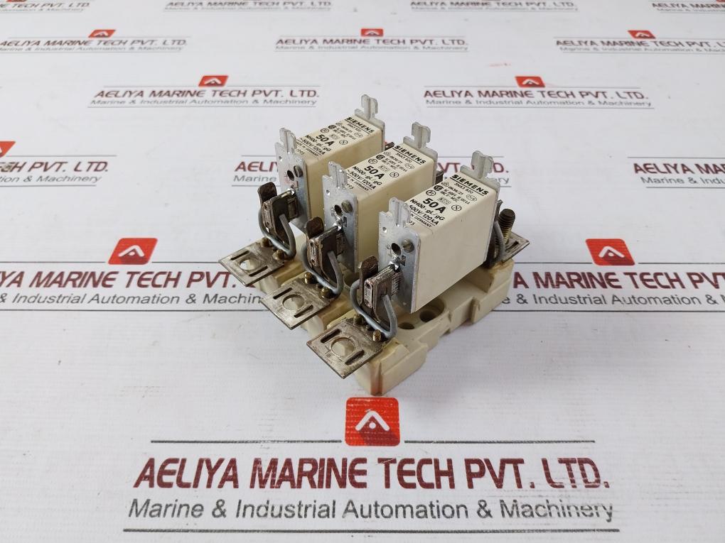 Siemens Gr00 3Nh4 030 Fuse With Base 160A/600V 50A Nh00-gl/Gg